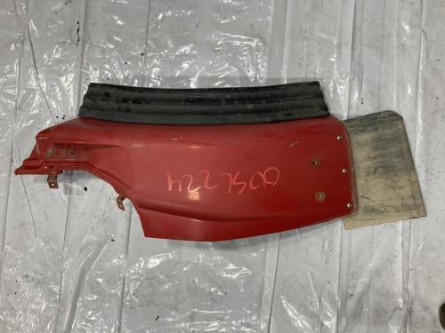 2000 Sterling L9513 Right Red Extension Fiberglass Fender Extension (Hood): Does Not Include Brackets, Cracking And Chipping In Places (Pictured)
