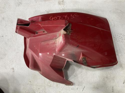 2005 Sterling ACTERRA Right Red Full Fiberglass Fender Extension (Hood): W/O Bracket, Slight, Superficial Rubbuing And Scuffing