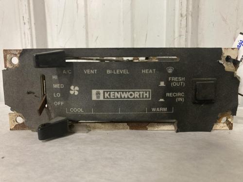 1999 Kenworth T800 Heater & AC Temp Control: Missing Speed Knob