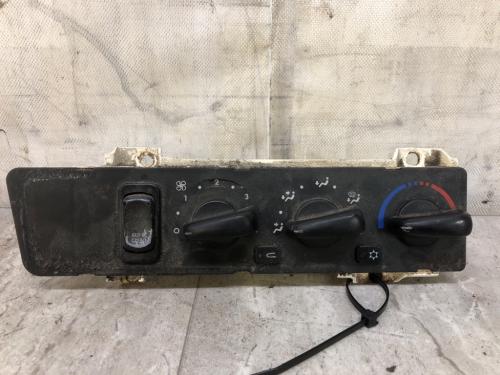 2007 Freightliner C120 CENTURY Heater & AC Temp Control: 3 Knobs 2 Buttons 1 Switch, Switch Has Some Wear