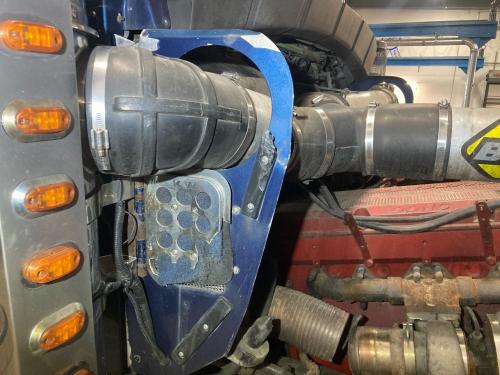 2003 Kenworth W900L Blue Right Cab Cowl: Wear On Top From Hood, Filter Housing Broken