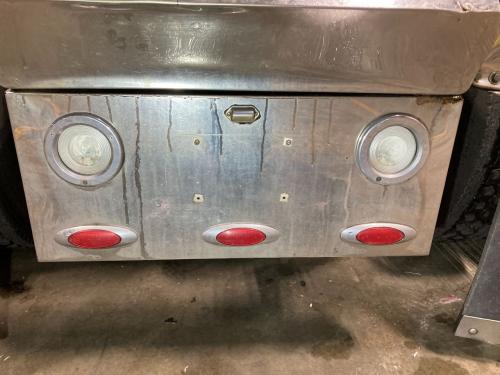 2015 Freightliner CORONADO Tail Panel: Stainless W/ 2 White Lights And 3 Red Lights