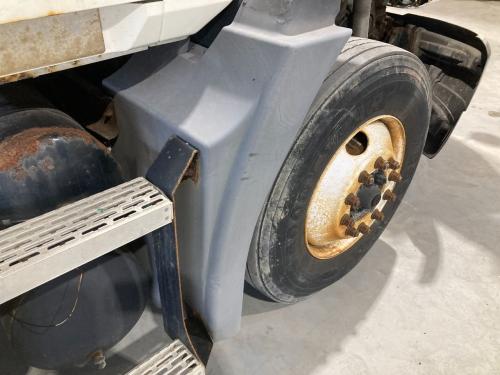 2004 Mack CX Right Grey Extension Poly Fender Extension (Hood): Does Not Include Bracket
