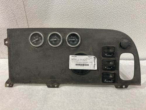 Peterbilt 384 Dash Panel: Gauge And Switch Panel