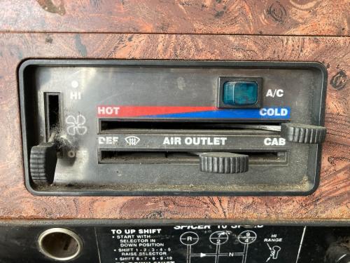 1998 International 9400 Heater & AC Temp Control