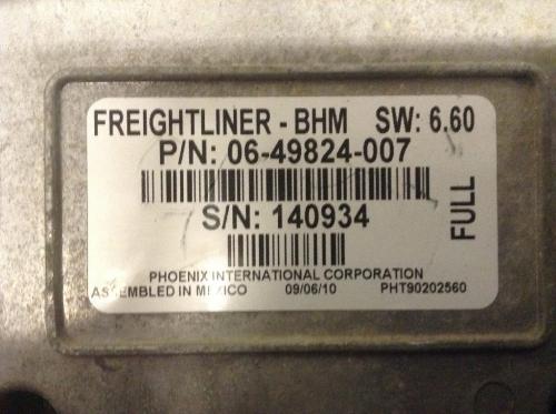 Freightliner  Electronic Chassis Control Modules | P/N 0649824007 | Bulk Head Control Module With 7 Plugs Part # 06-49824-007