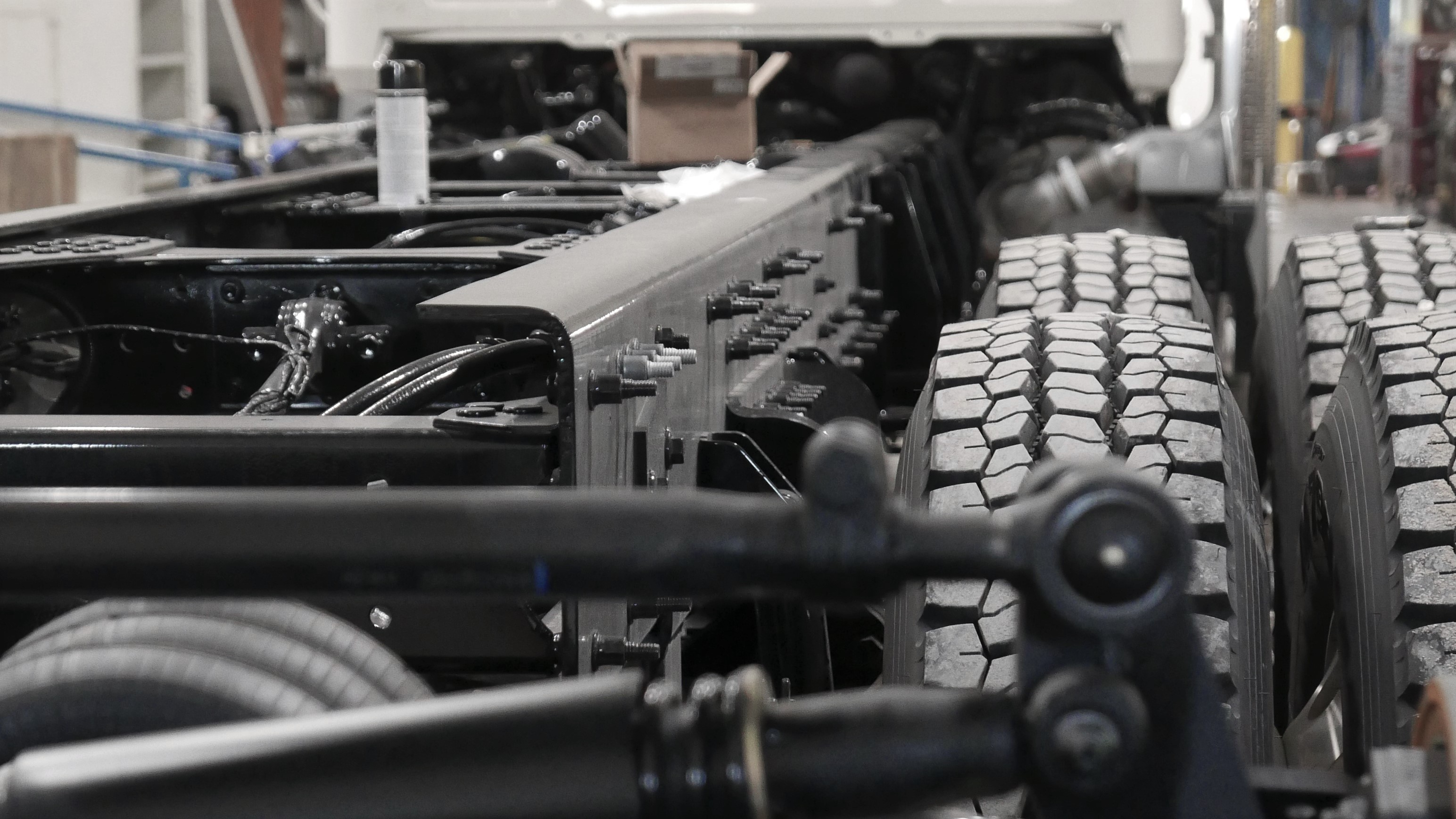Heavy Duty Semi Truck  Frame Modifications