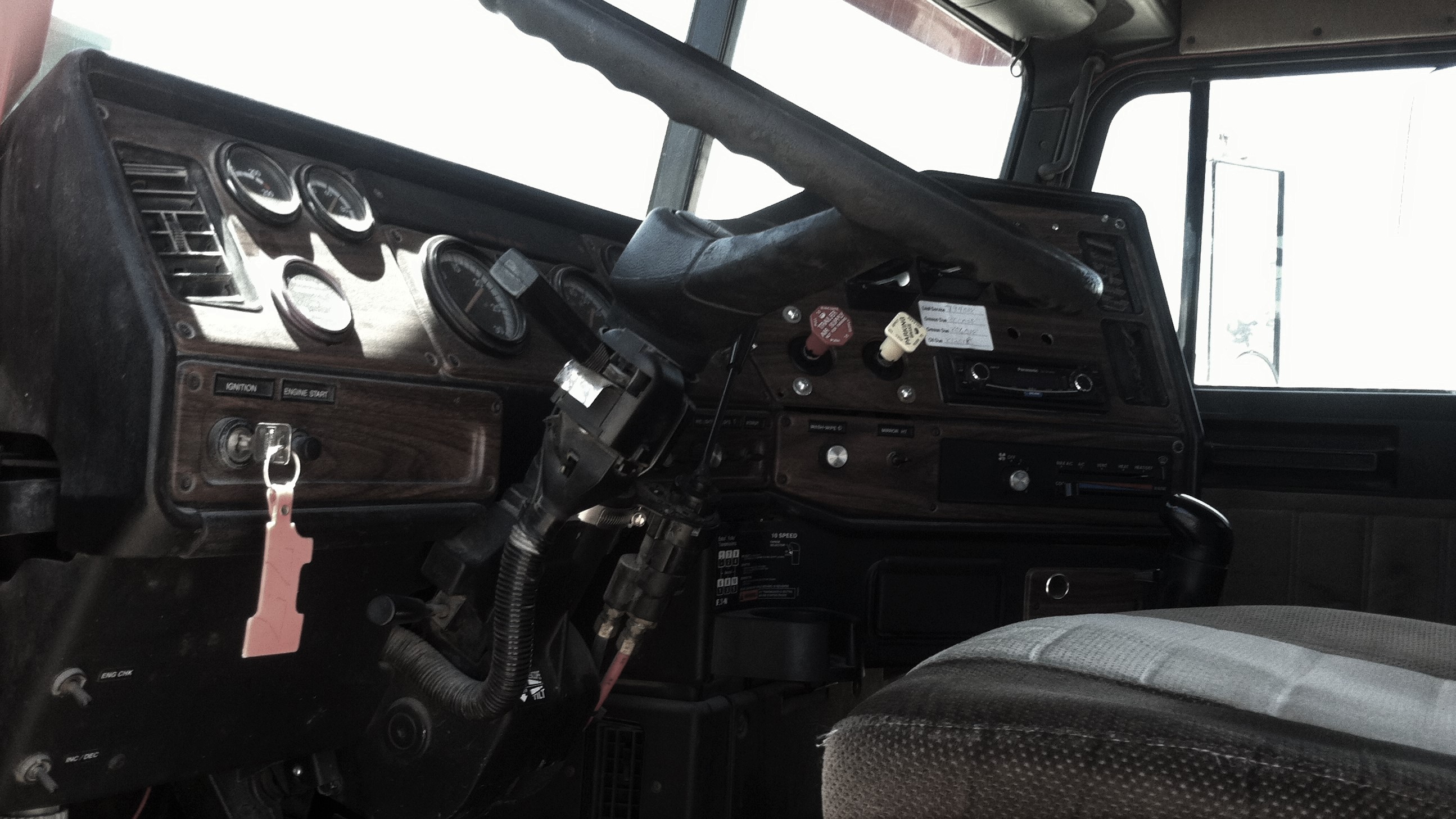 Heavy Duty Semi Truck  Steering